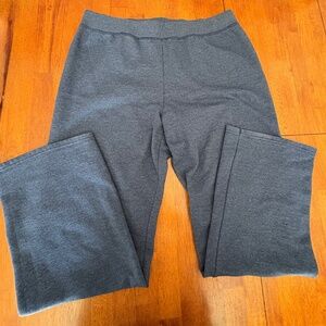 Hanes Ecosmart Women Sweatpants Size L Navy Blue
